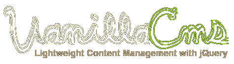 Vanilla CMS logo