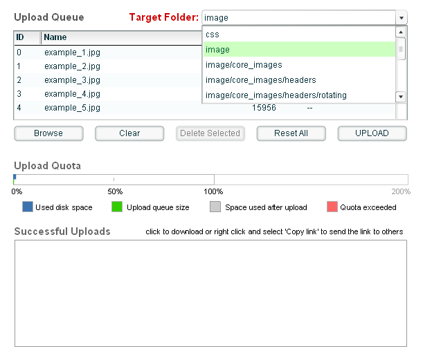 The Upload Manager