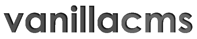 Vanilla CMS logo