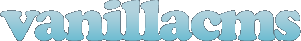 Vanilla CMS logo