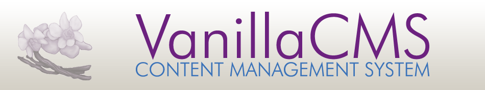 Vanilla CMS logo